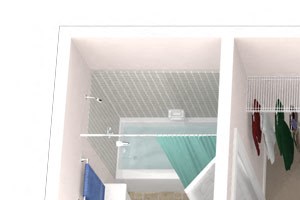 One Bedroom Floorplan One Bedroom Floorplan